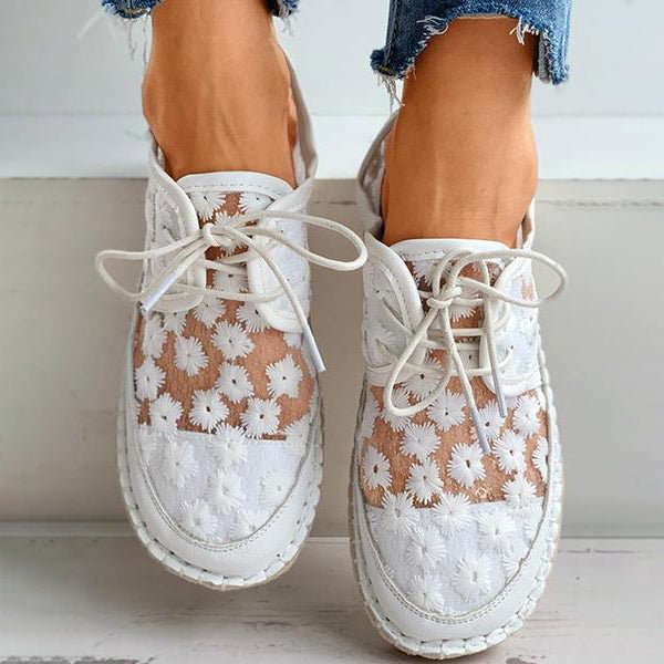 Embroidered Sneakers – Avencea – Comfort and Style in Perfection