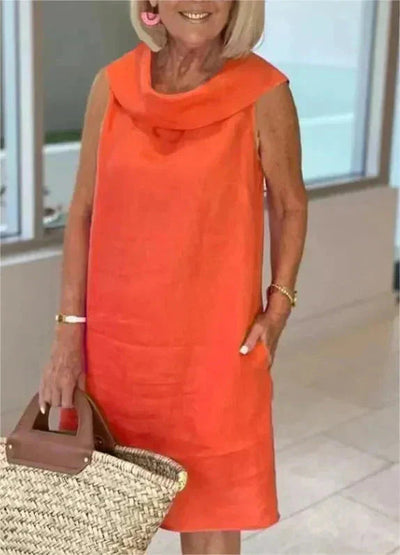 Sinja™ | Cotton Linen Dress