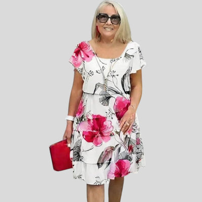 Lyra | Graceful Floral Elegance Dress