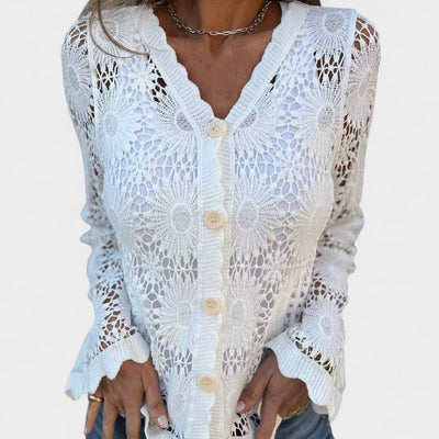 NORTHLINE STUDIO | CROCHET LACE CARDIGAN