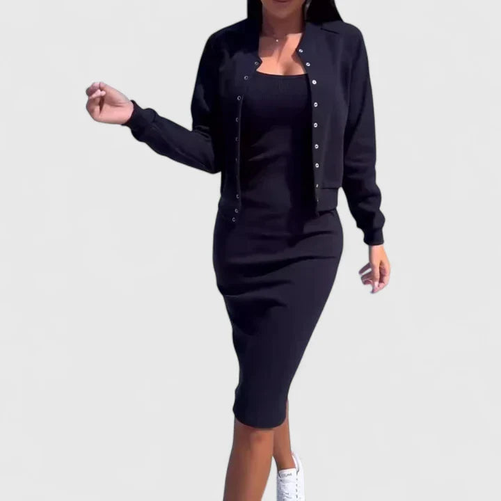 Wynzelle | Elegant Dress and Jacket
