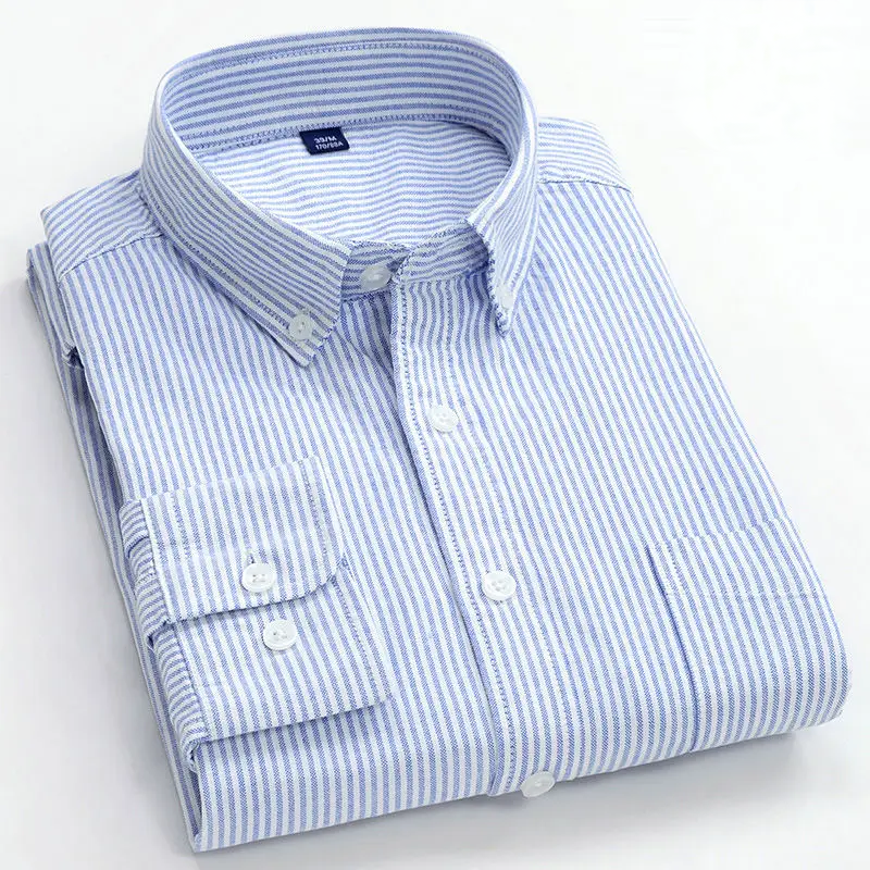Pinverra – Men’s Fine Pinstripe Shirt