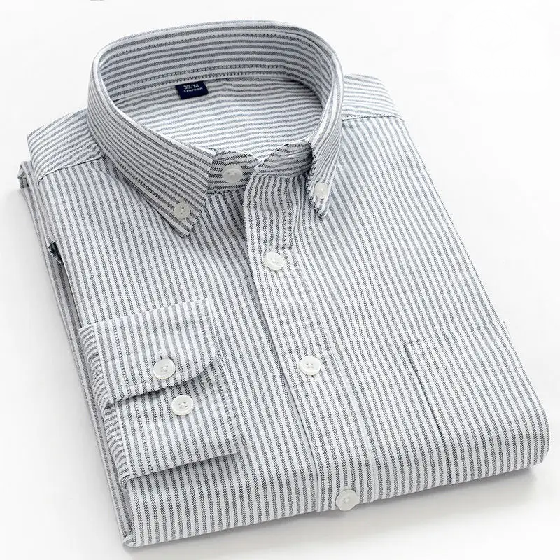 Pinverra – Men’s Fine Pinstripe Shirt