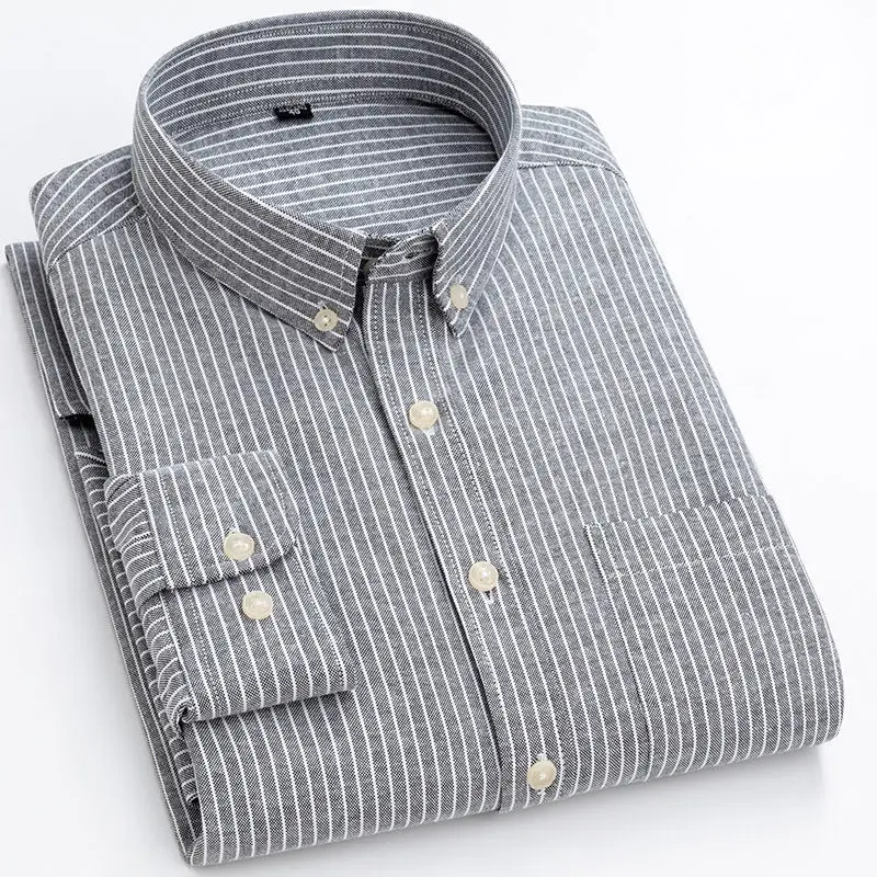 Pinverra – Men’s Fine Pinstripe Shirt