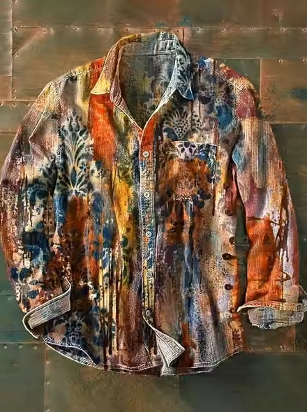 Atlas - Graphic Statement Pocket Shirt