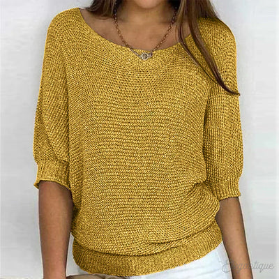 Luigia™ | Elegance Knit Sweater