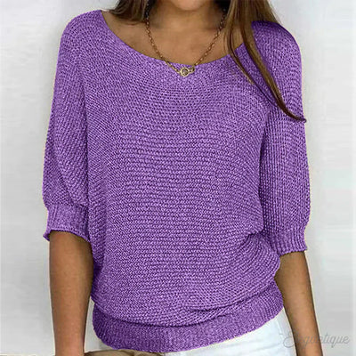Luigia™ | Elegance Knit Sweater