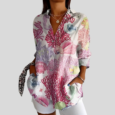 Marni | Casual Elegant Floral Blouse