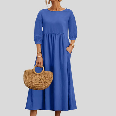 Clea | Breathable Elegant Timeless Maxi Dress