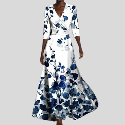 Elin | Chic Floral Wrap Dress
