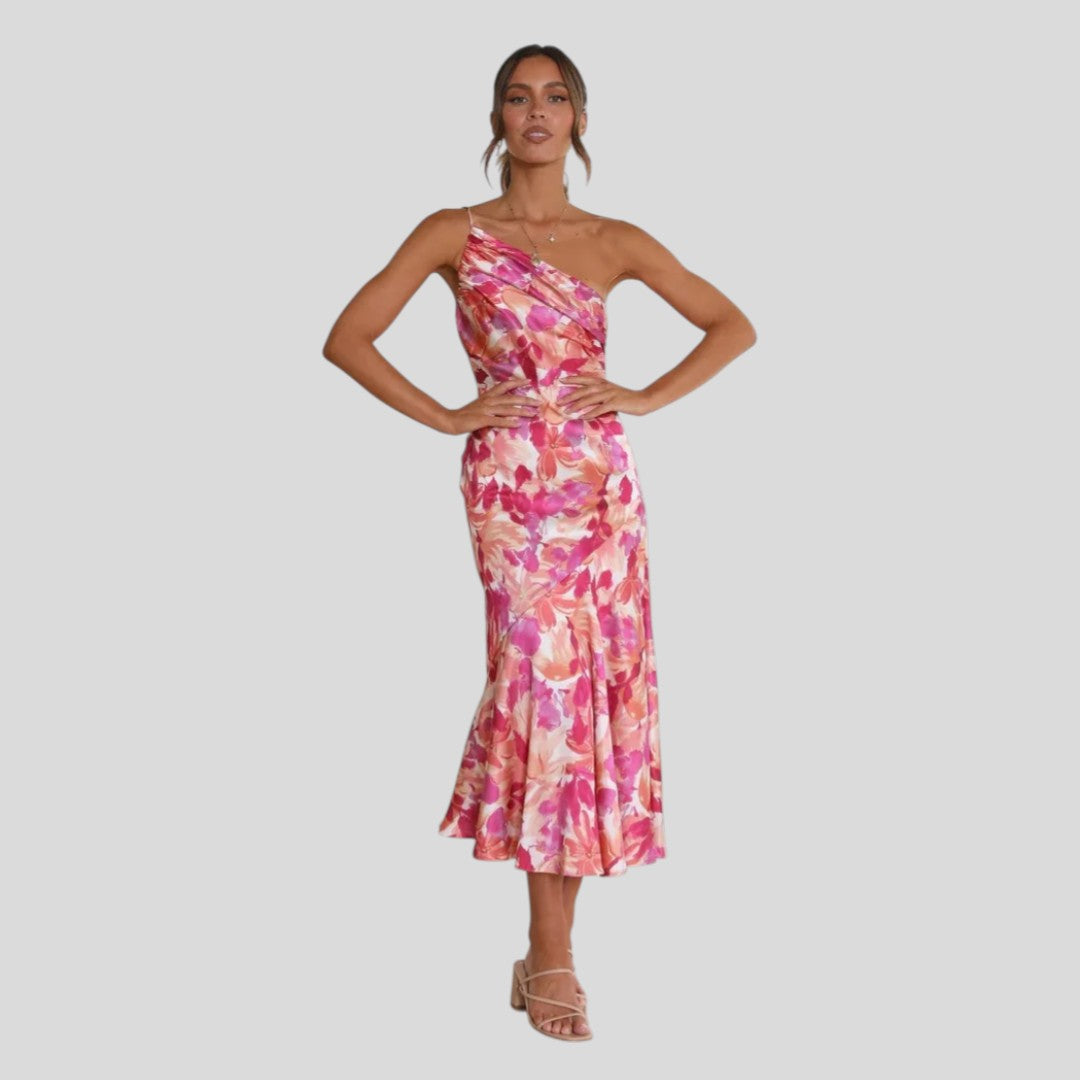 Ingrid | Elegant Garden Glow Summer Dress