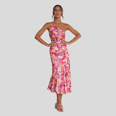 Ingrid | Elegant Garden Glow Summer Dress