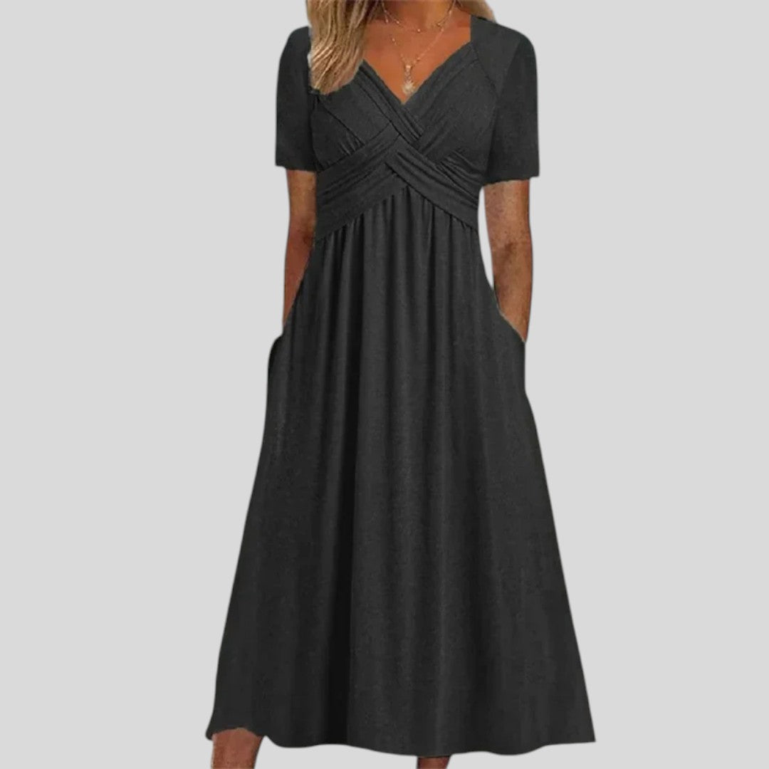 Frances | Sophisticated Flattering Elegance Dress