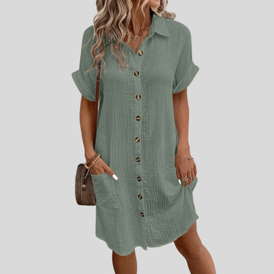 Hailey | Women’s Retro Shirt Dress