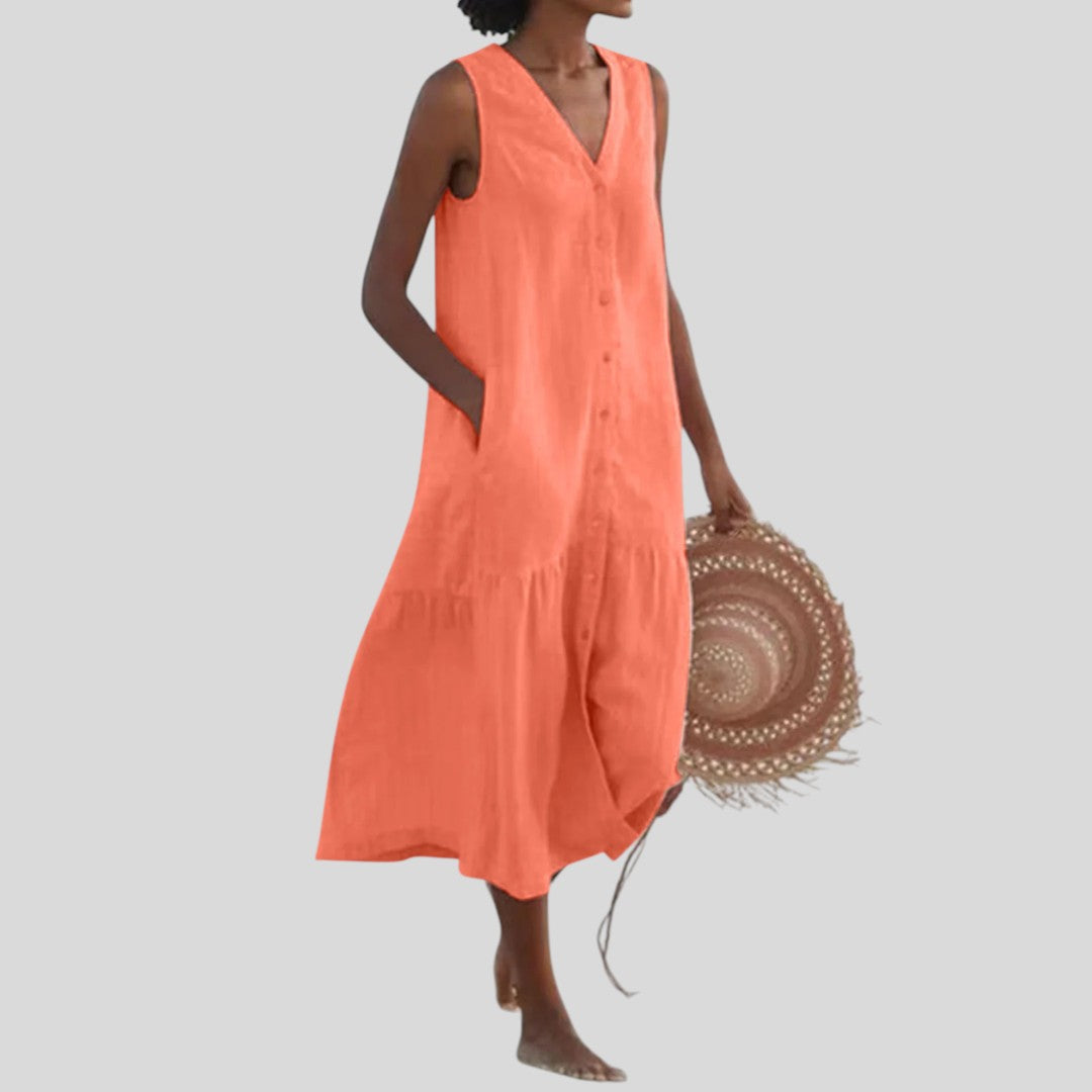 Thea | Natural Breeze Summer Dress