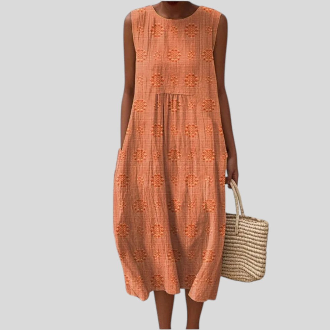 Soraya | Lightweight Sleeveless Cotton Dress