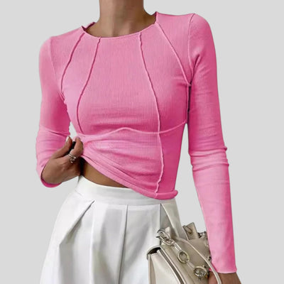 Talia | Soft Stretch Long Sleeve Top