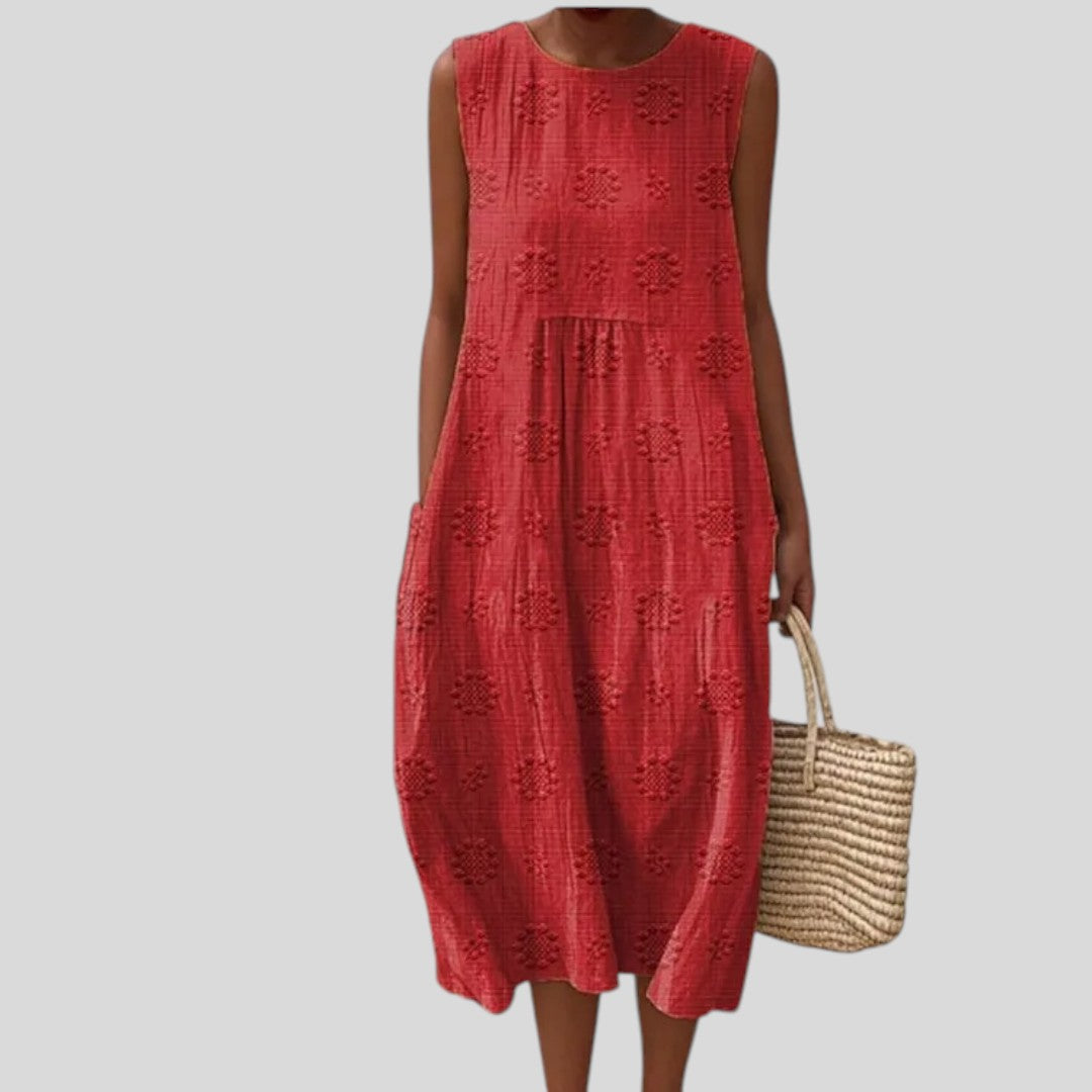 Soraya | Lightweight Sleeveless Cotton Dress