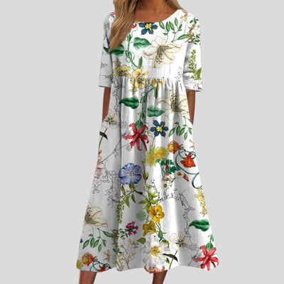 Liva | Soft Bloom Everyday Dress