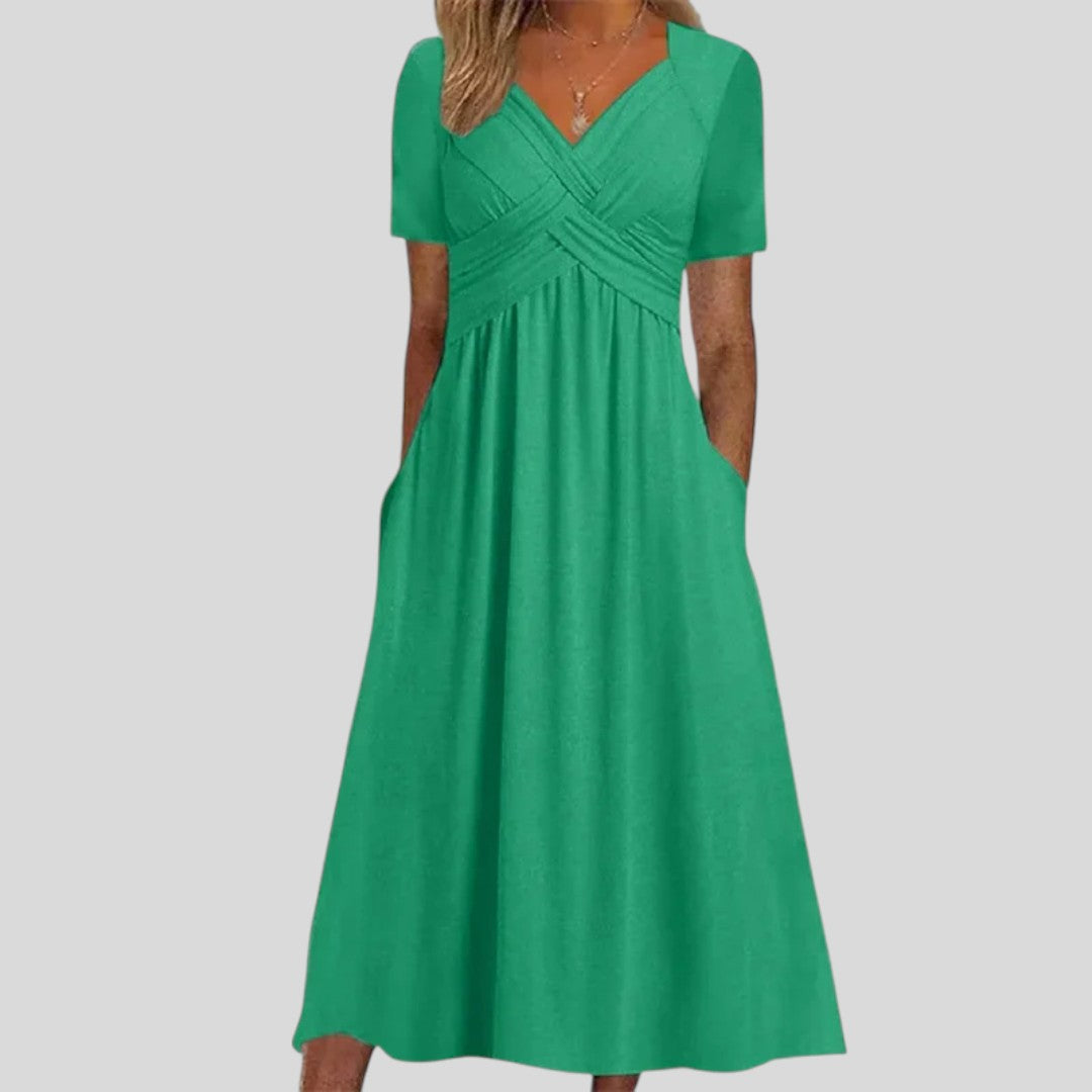 Frances | Sophisticated Flattering Elegance Dress