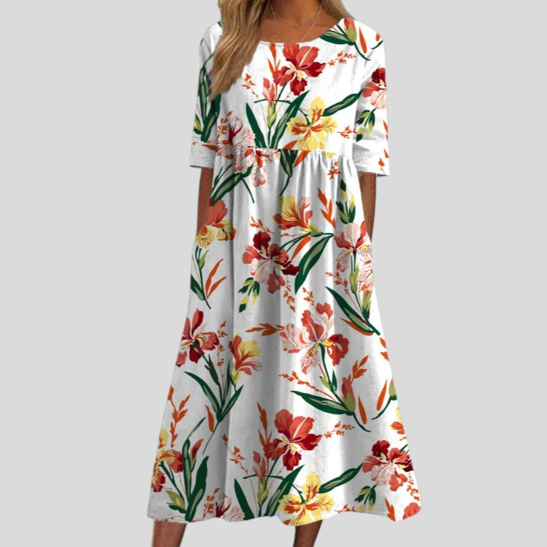 Liva | Soft Bloom Everyday Dress