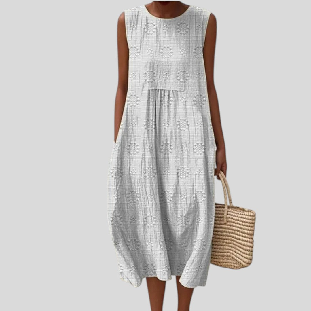 Soraya | Lightweight Sleeveless Cotton Dress
