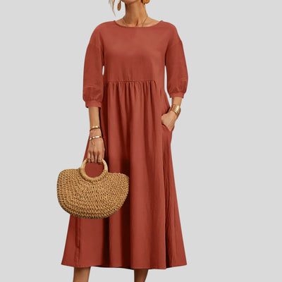 Clea | Breathable Elegant Timeless Maxi Dress