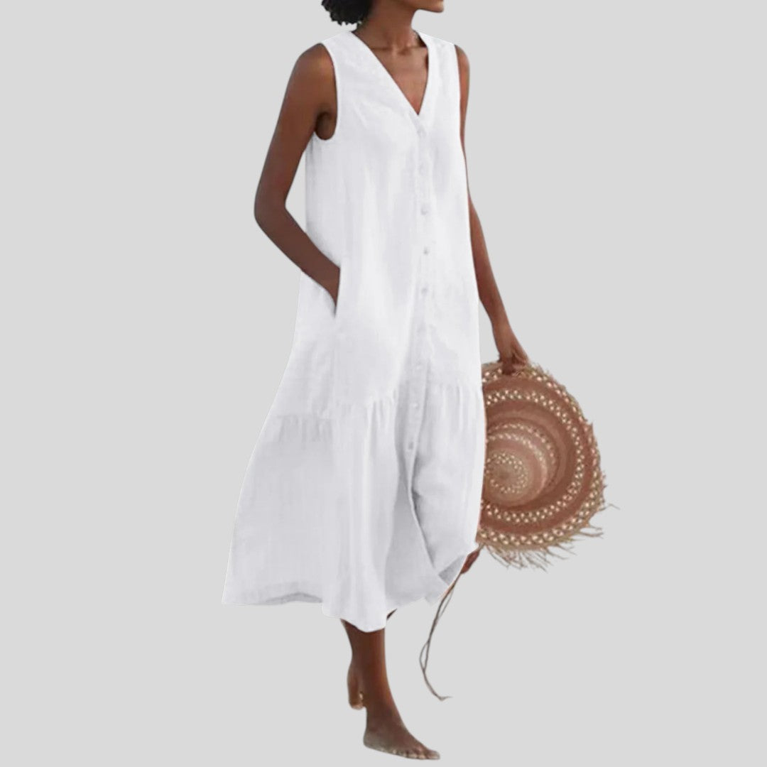 Thea | Natural Breeze Summer Dress