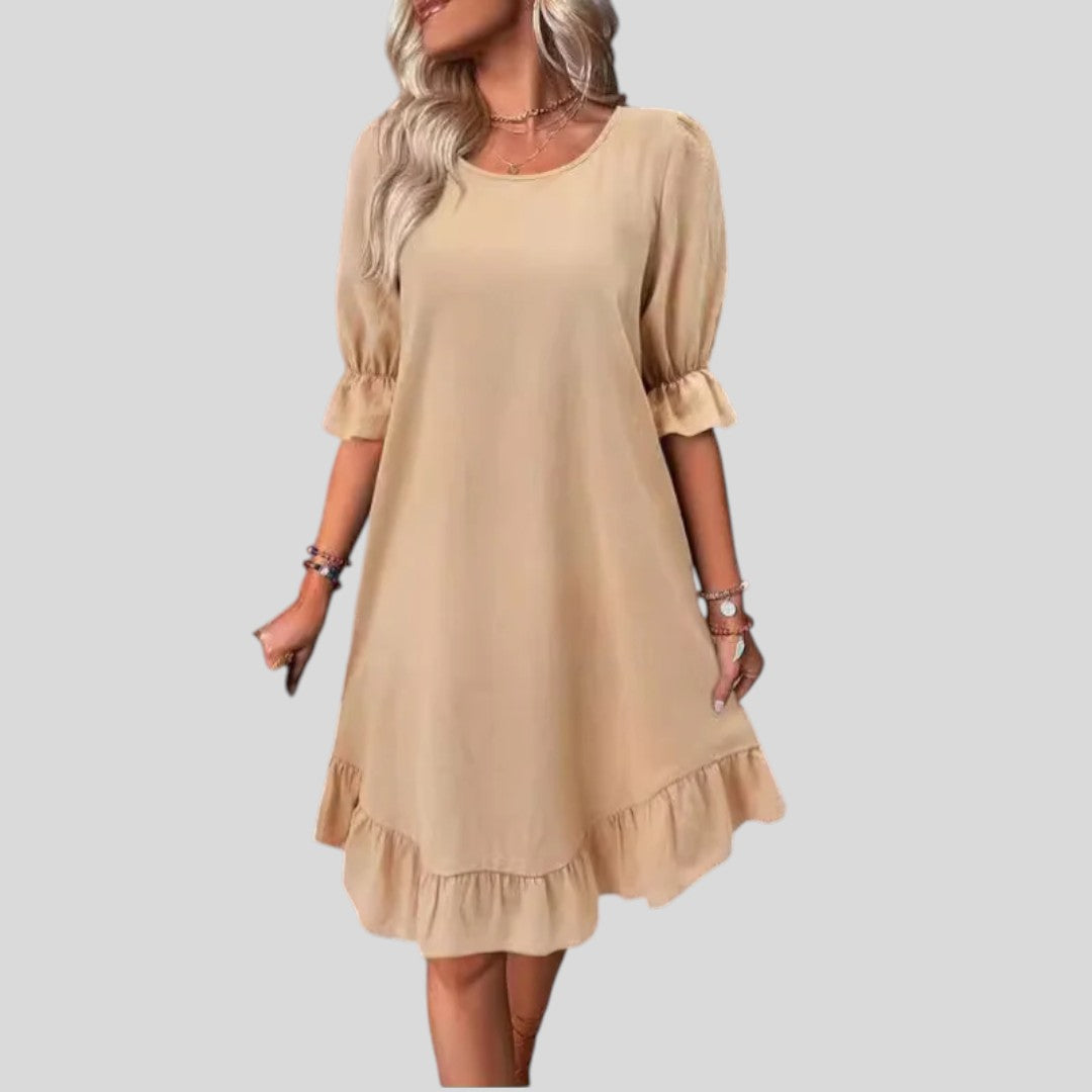 Vigga | Ruffle Charm Summer Dress