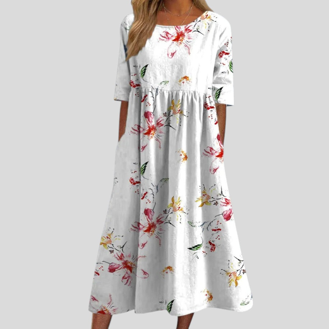 Liva | Soft Bloom Everyday Dress