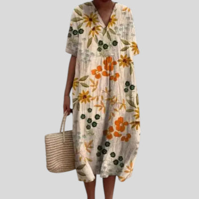 Luna | Soft Floral Touch Dress