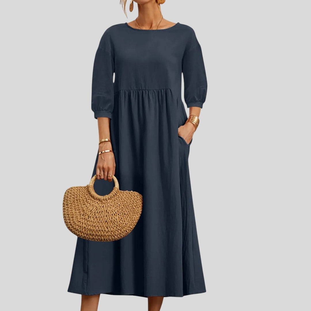 Clea | Breathable Elegant Timeless Maxi Dress