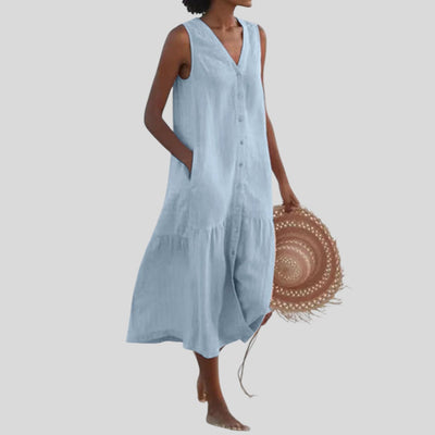 Thea | Natural Breeze Summer Dress