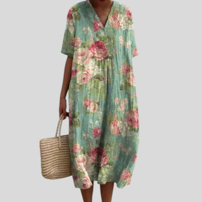 Luna | Soft Floral Touch Dress