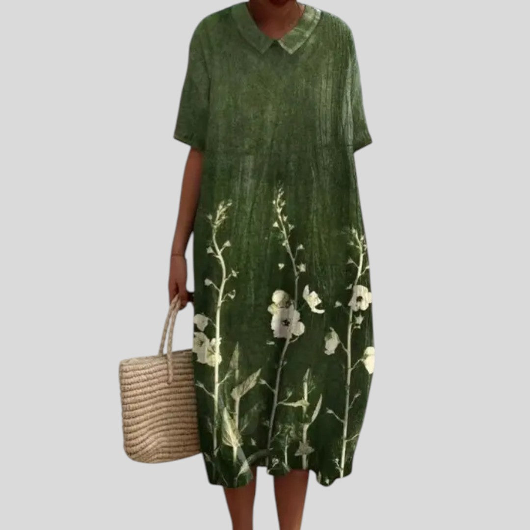 Luna | Soft Floral Touch Dress