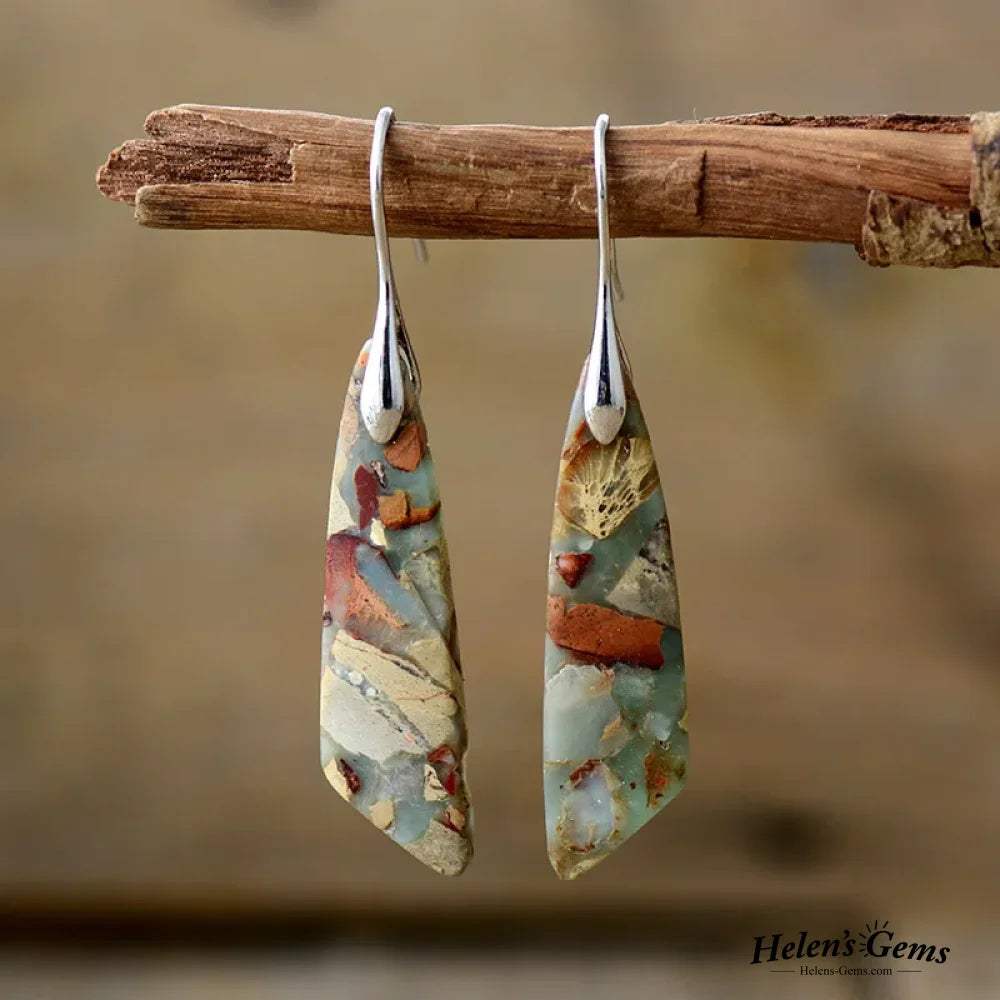 Ornata | Natural Stone Earrings
