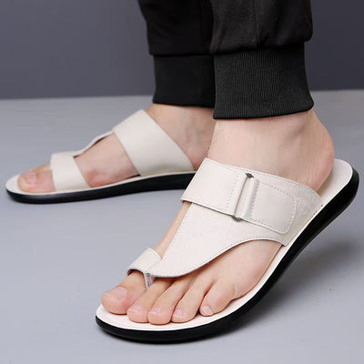 Darian – Classic Leather Sandals with Cushioned Sole