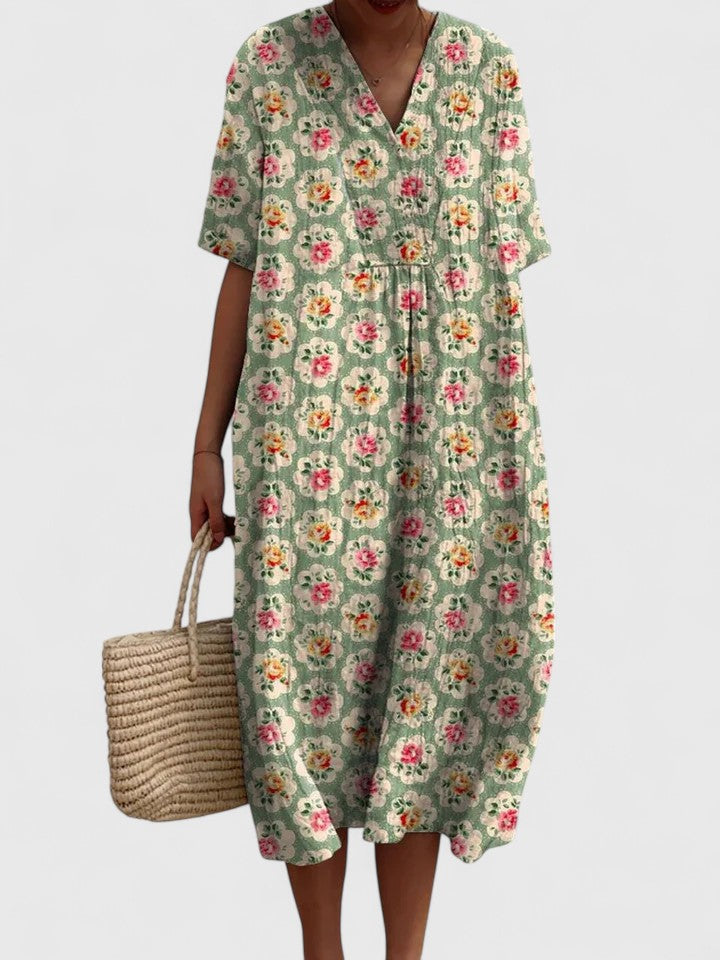 Greer | Sophisticated Floral Dress