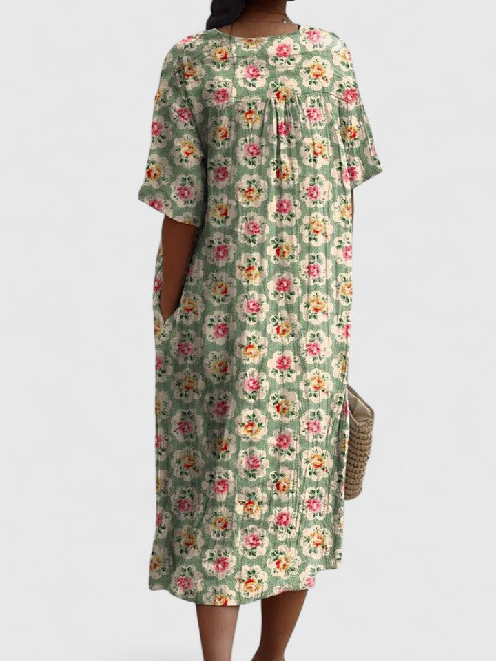 Greer | Sophisticated Floral Dress