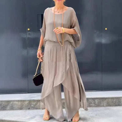 Alyson™ | Chiffon Two-Piece Set