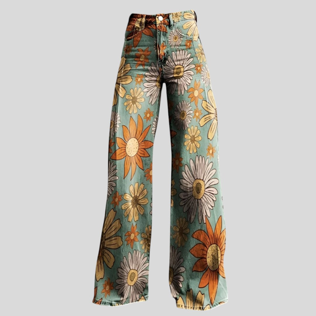 Tapu | Floral Print Wide-Leg Pants