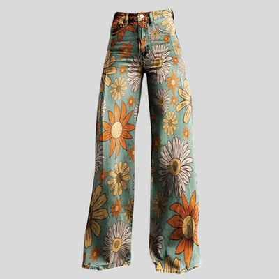 Tapu | Floral Print Wide-Leg Pants